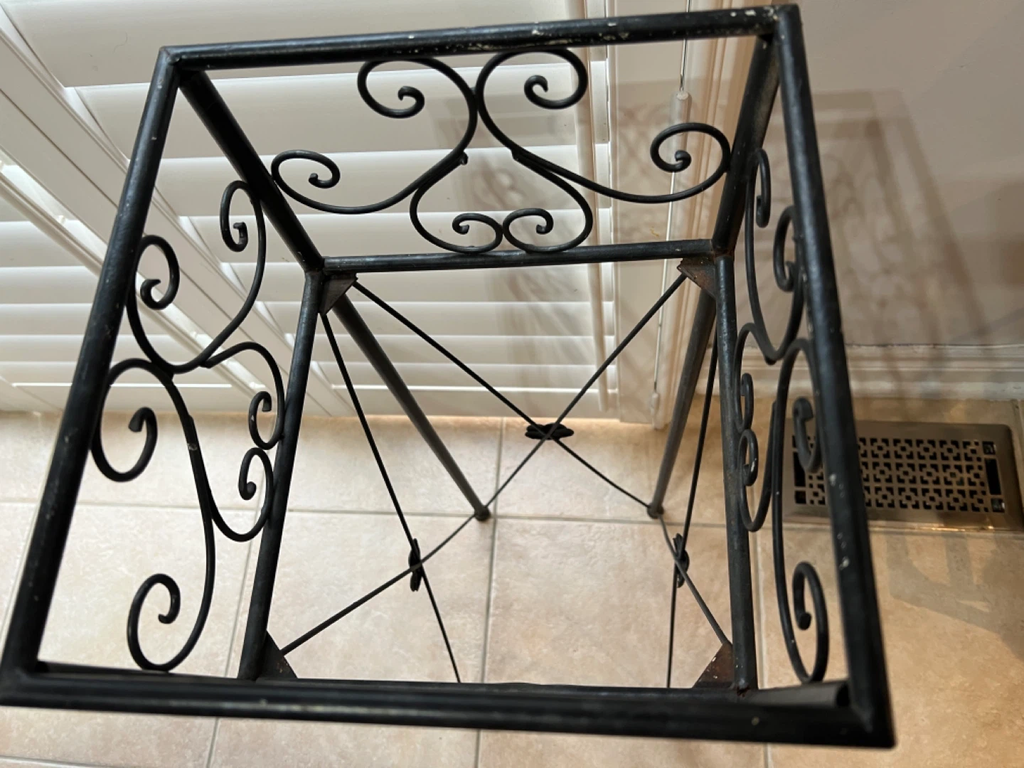Metal Squared Sturdy Plant Stand GreatAdd ONLY $10 NO TAX - photo 3