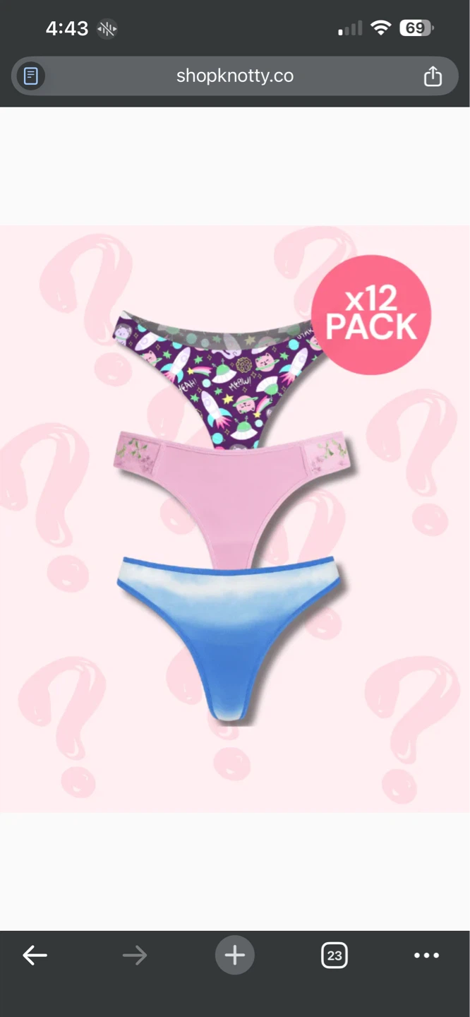 12 Pack New Women’s Assorted Styles & Sizes