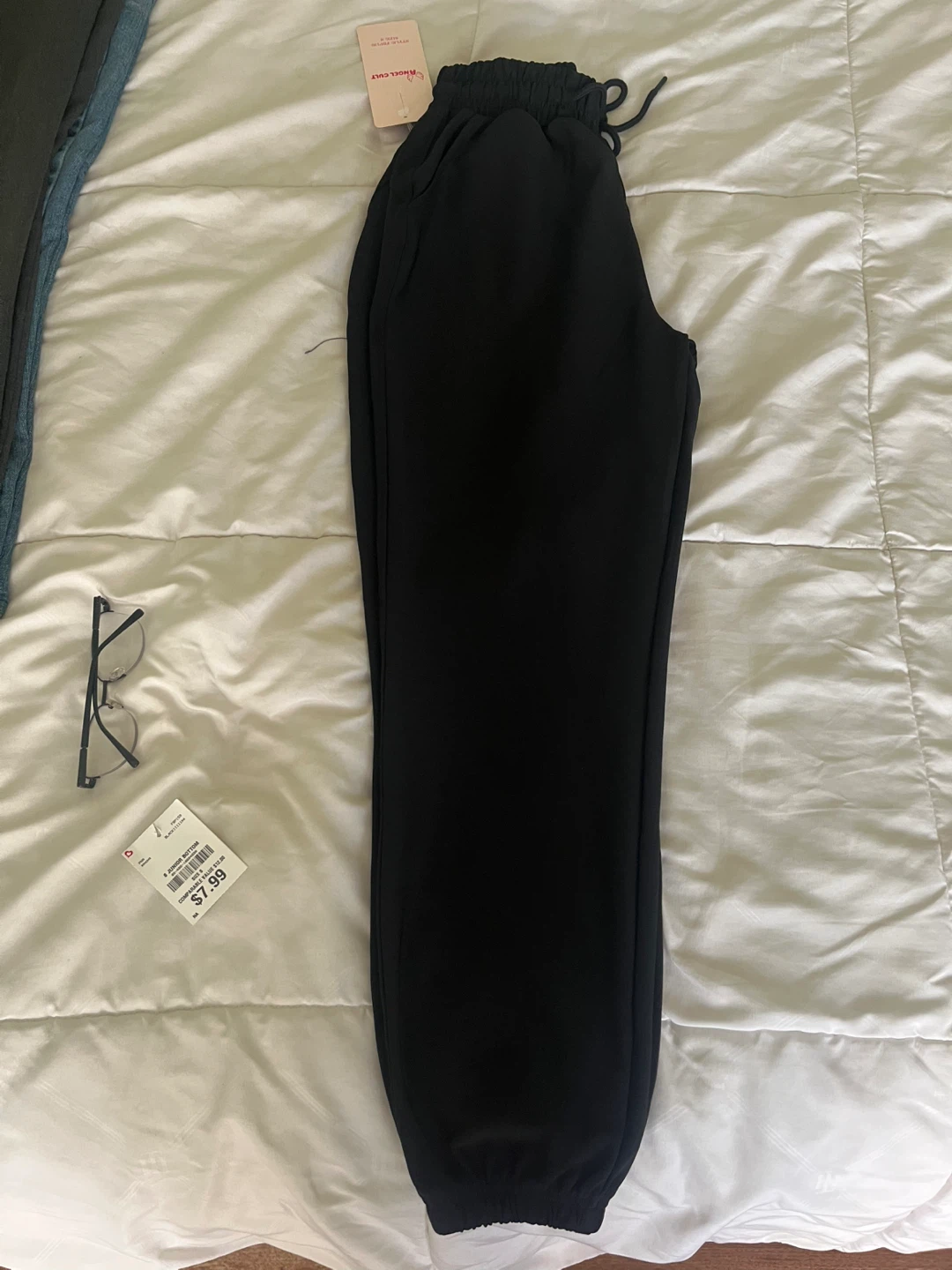 Angel Cult Black Jogger Pants Size M - photo 3