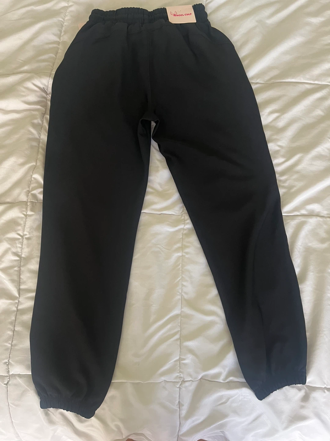 Angel Cult Black Jogger Pants Size M - photo 4