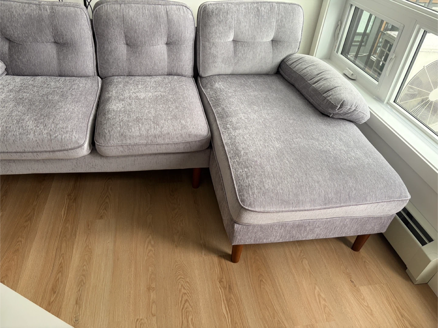 Grey Sectional Sofa - photo 2