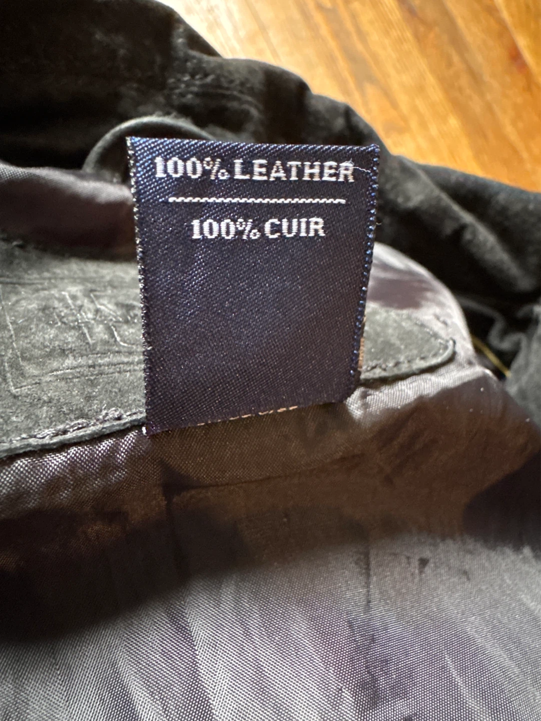 3XL Harbor Bay Black Leather Jacket - photo 3