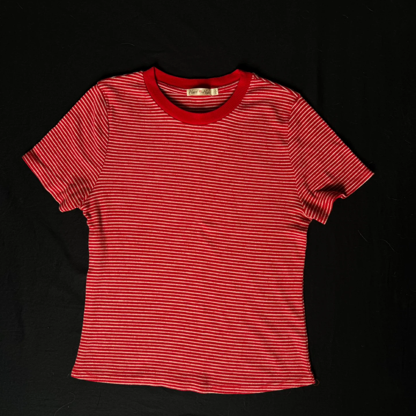 Heart & Hips Red Striped T-Shirt - photo 2