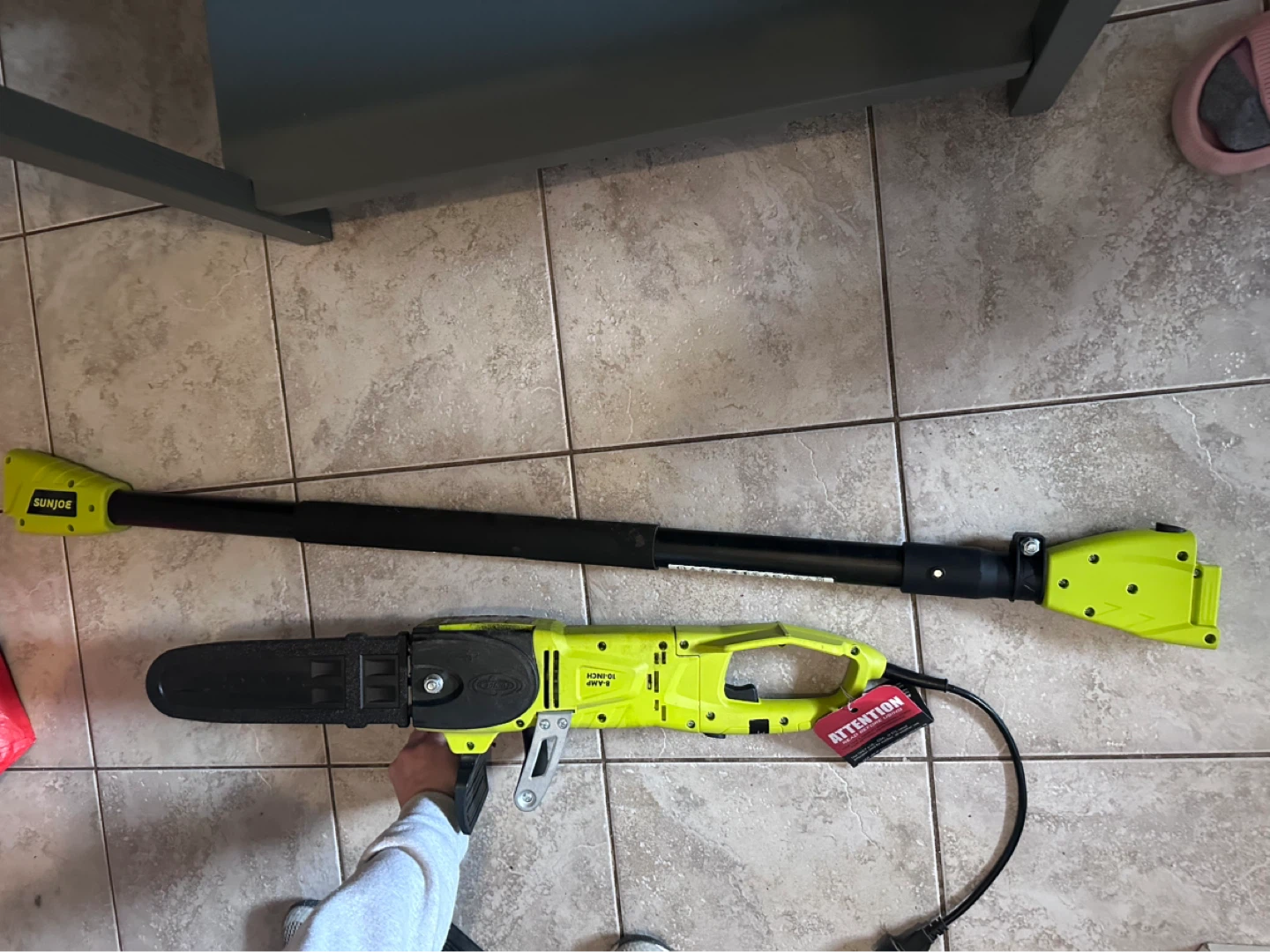 Sun Joe 10-Inch 8A Pole Chain Saw