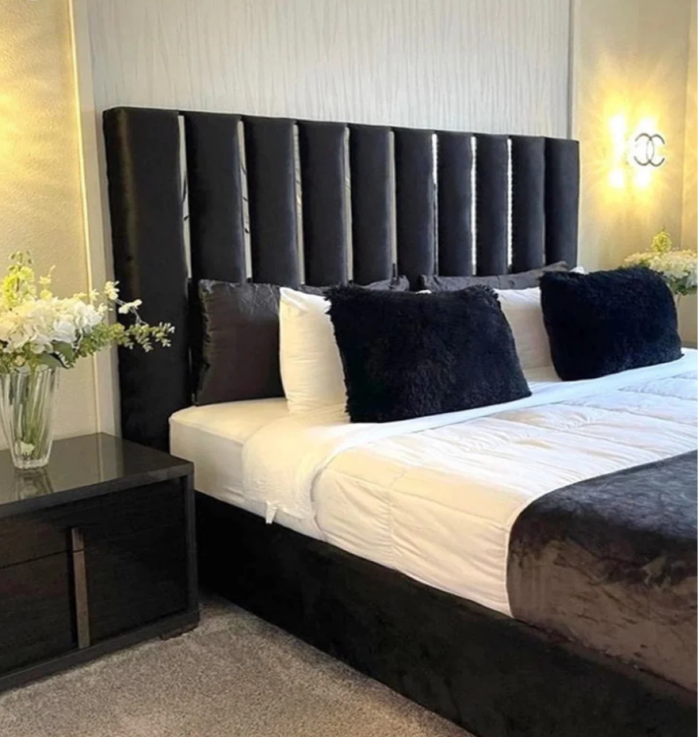 Luxury King Size Bed & Premium Mattress Designer Statement Piece - photo 2