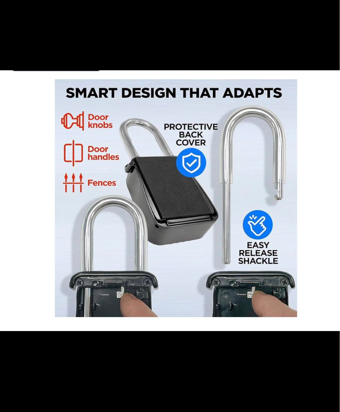 Lion Locks 12-Pack Black Combination Key Safe Box - photo 4