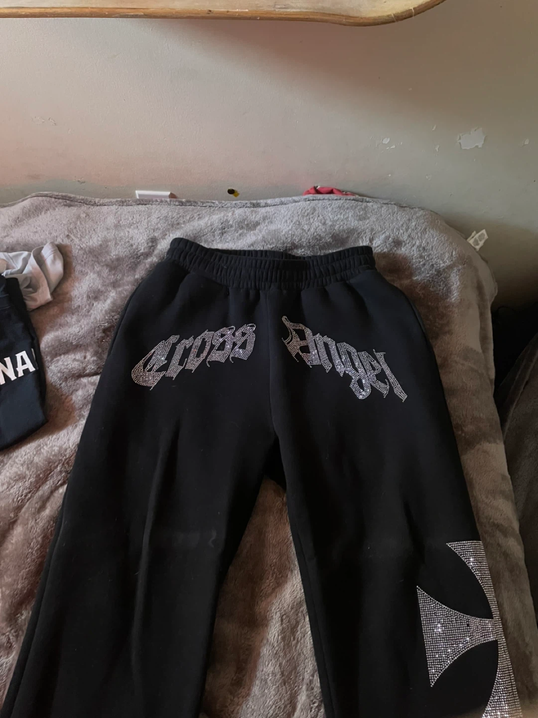 Cross Angel Black Rhinestone track suit - photo 4