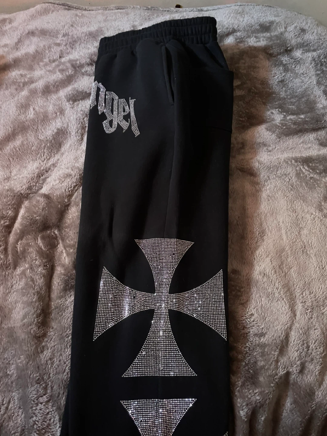 Cross Angel Black Rhinestone track suit - photo 5
