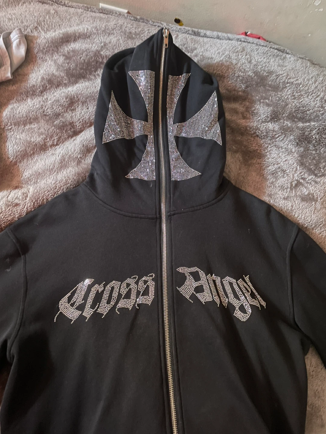 Cross Angel Black Rhinestone track suit - photo 2