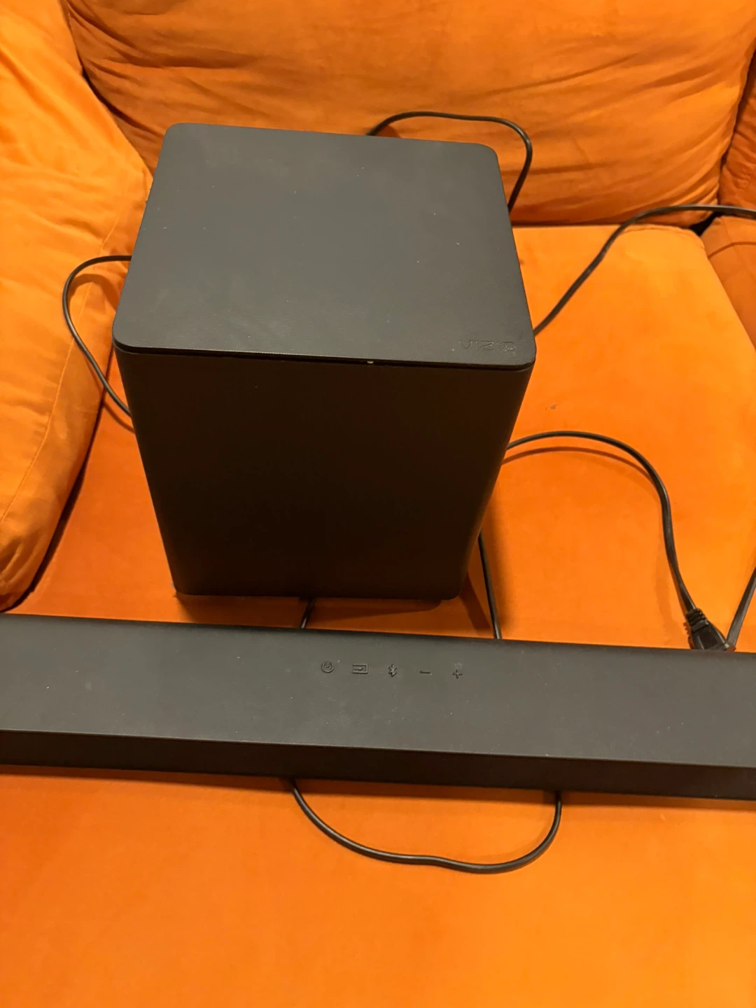 Vizio Soundbar and Subwoofer System