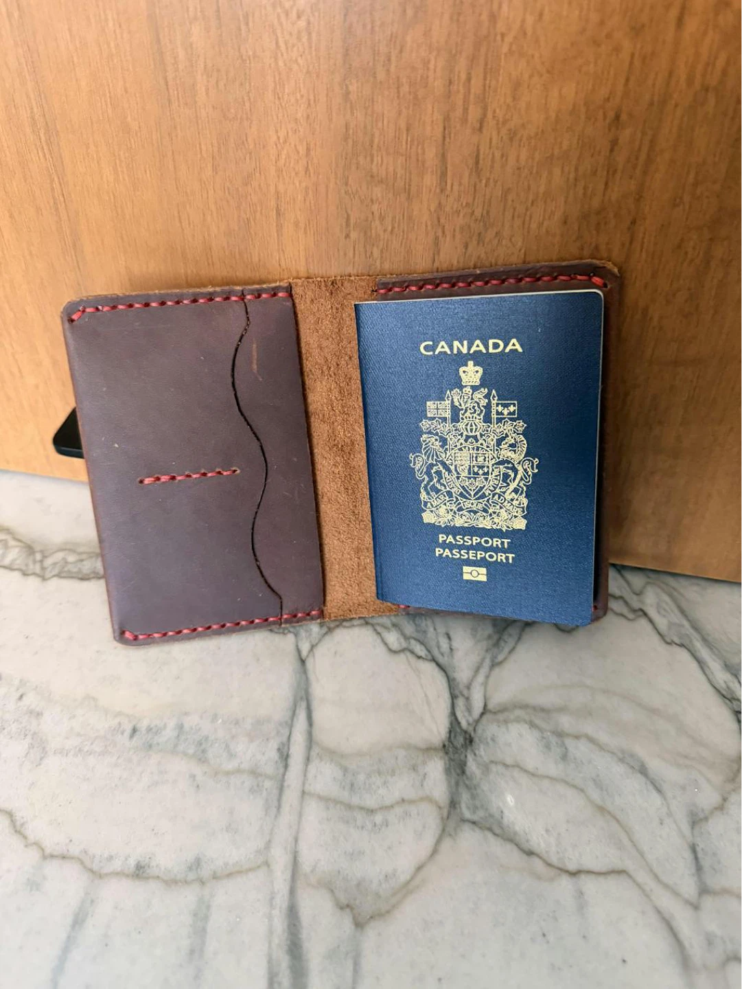 Popov Leather Passport Holder - photo 2