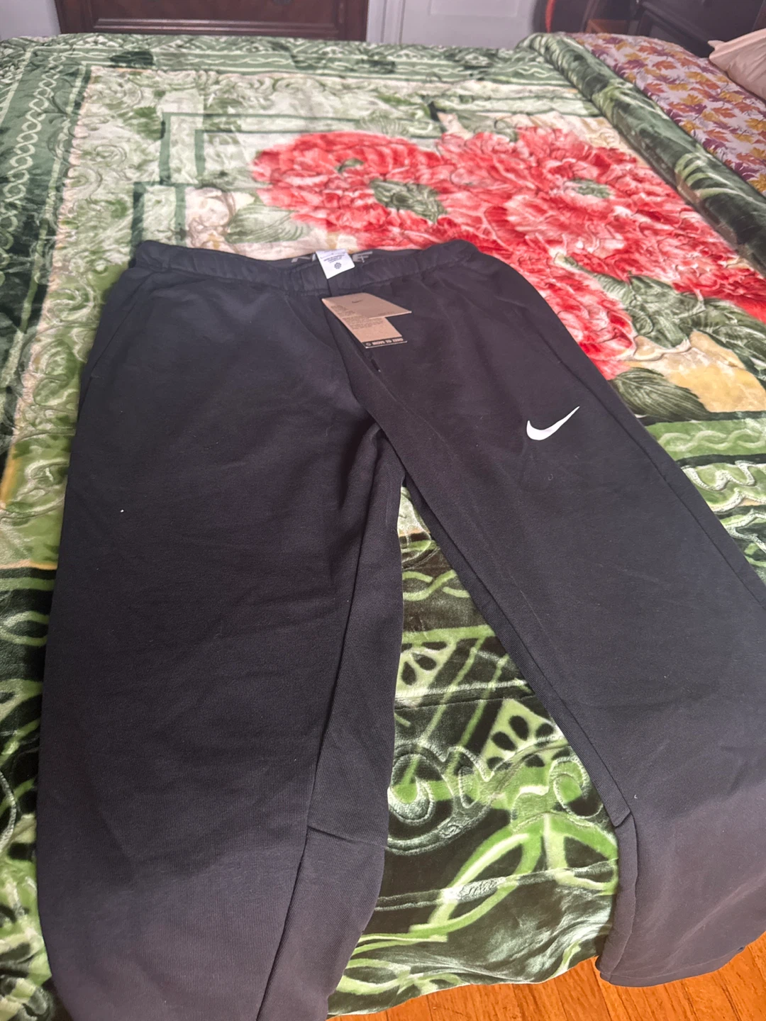 Nike Dri-Fit Men's Black Athletic Pants Size L