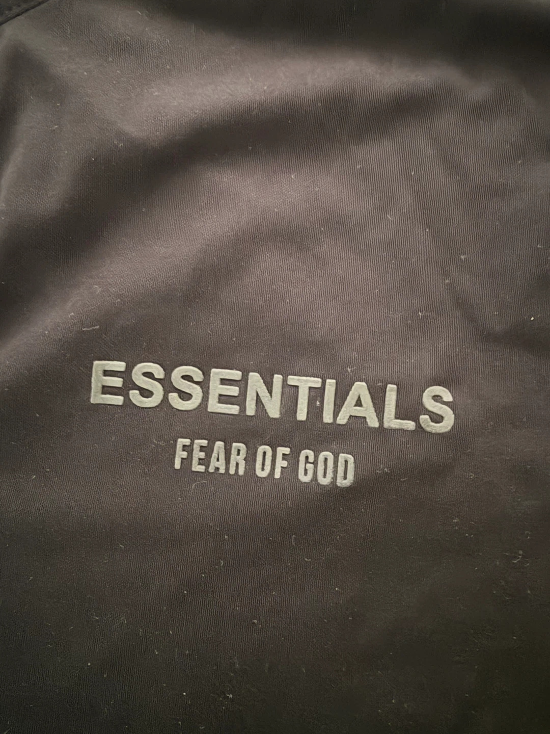 Essentials Fear of God Black Polo Shirt M - photo 2