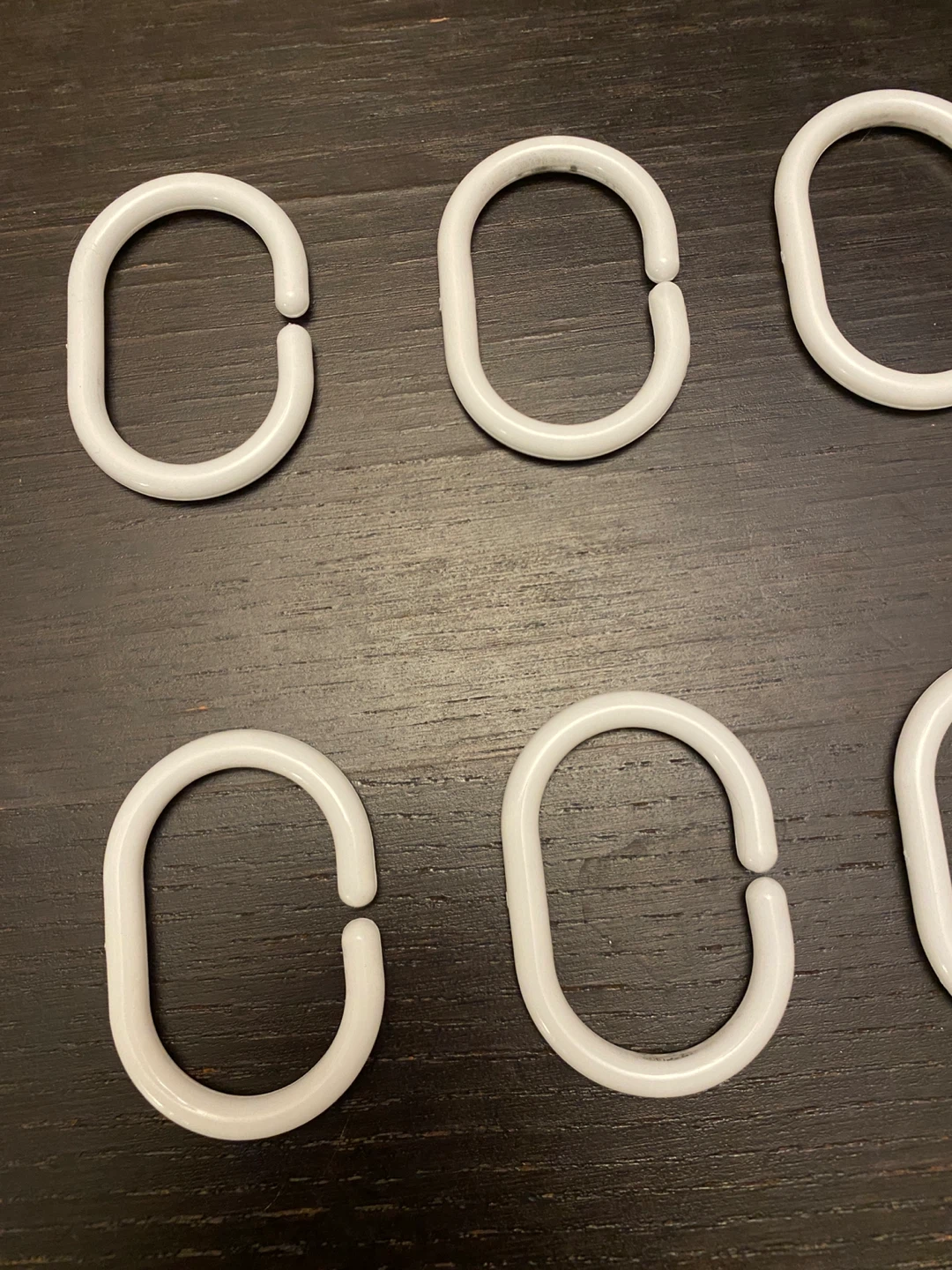 Solid Quality White Curtain Rings - photo 5