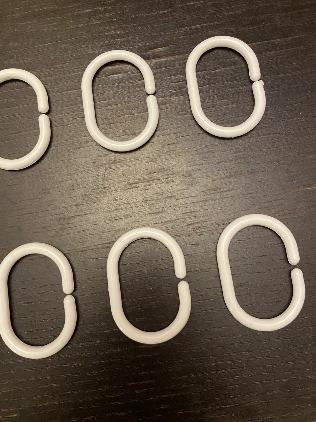Solid Quality White Curtain Rings - photo 4
