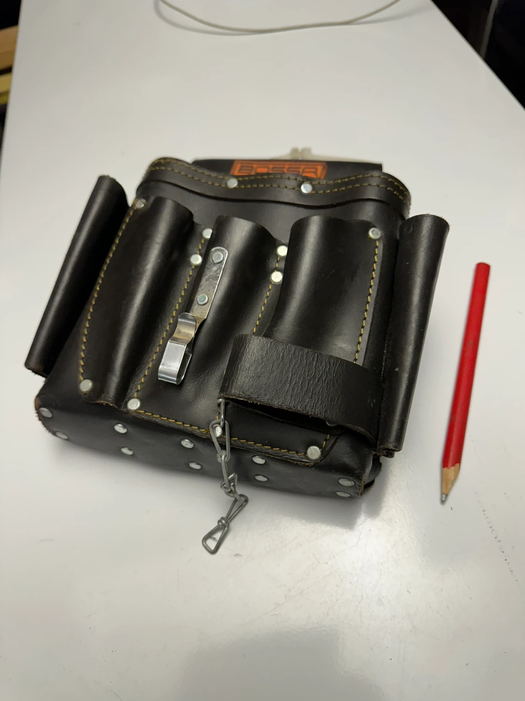 BOSS A Leather Tool Belt Pouch