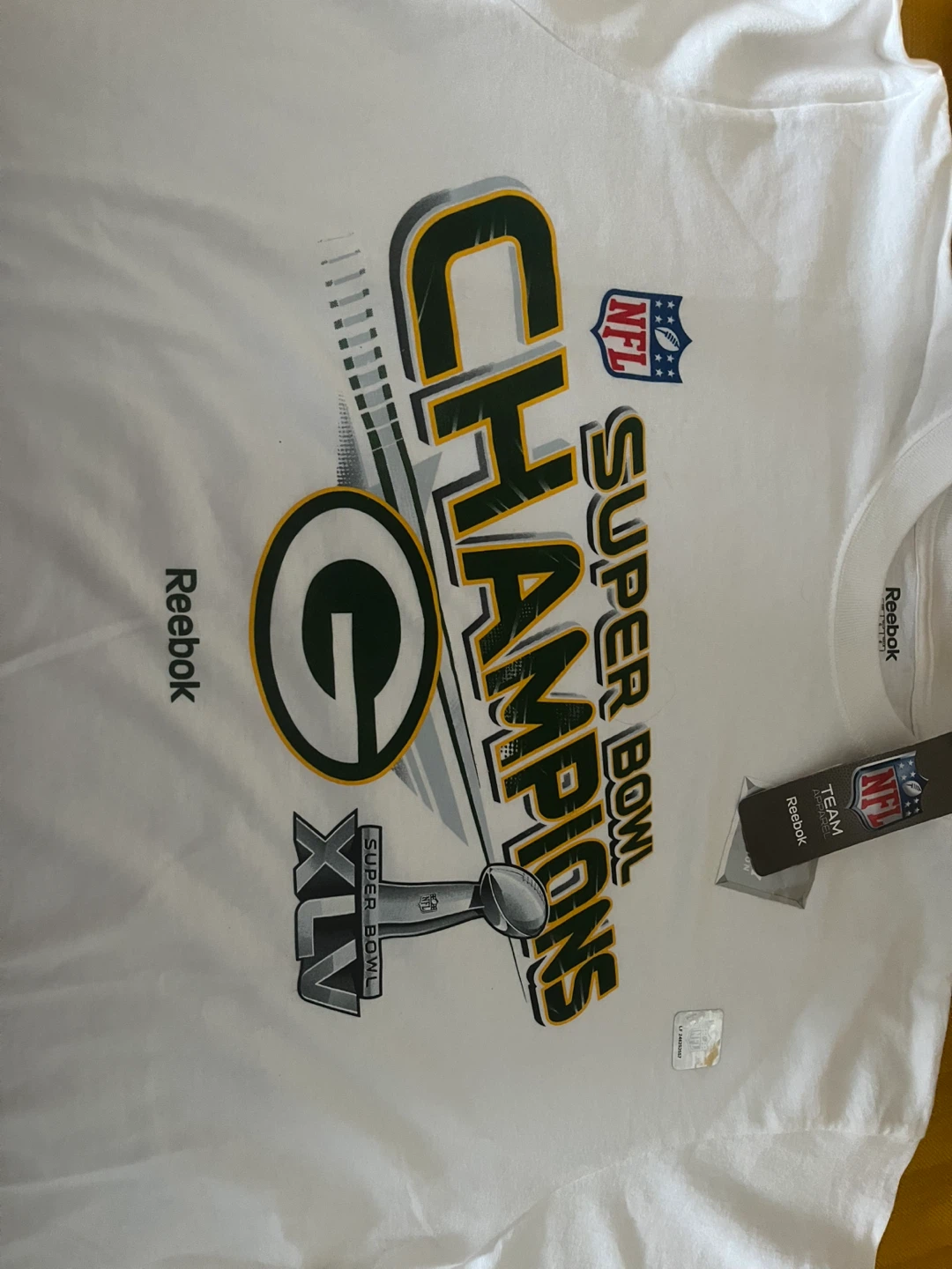 Reebok Green Bay Packers Super Bowl XLV Champions T-Shirt - photo 2