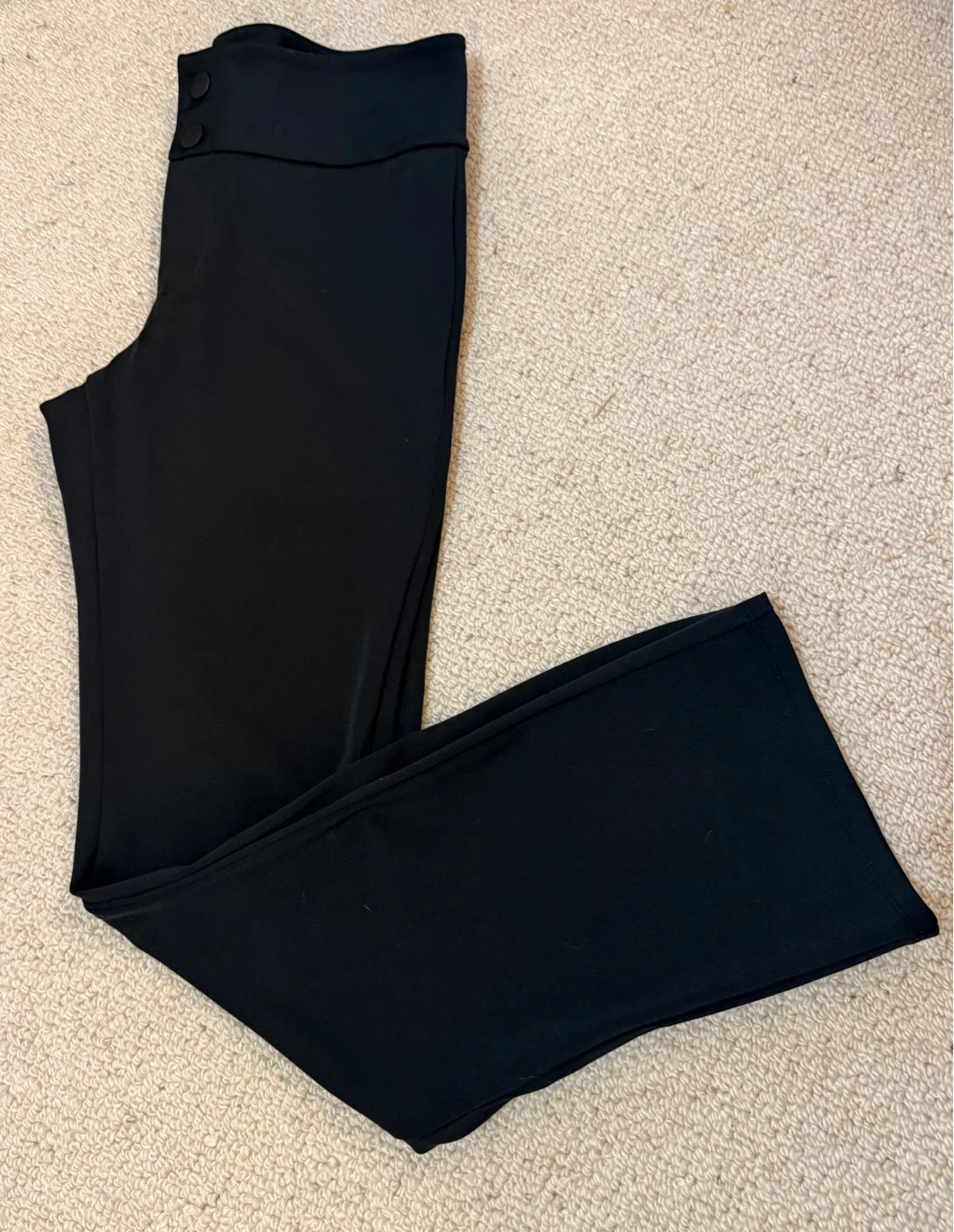 H&M Divided Black Wide Leg Pants Size Medium