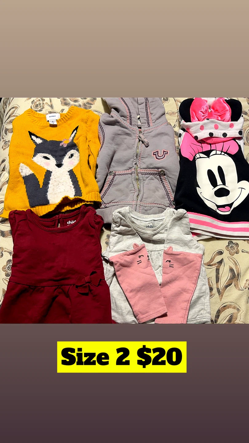 Toddler Girl Clothing Lot - Size 2