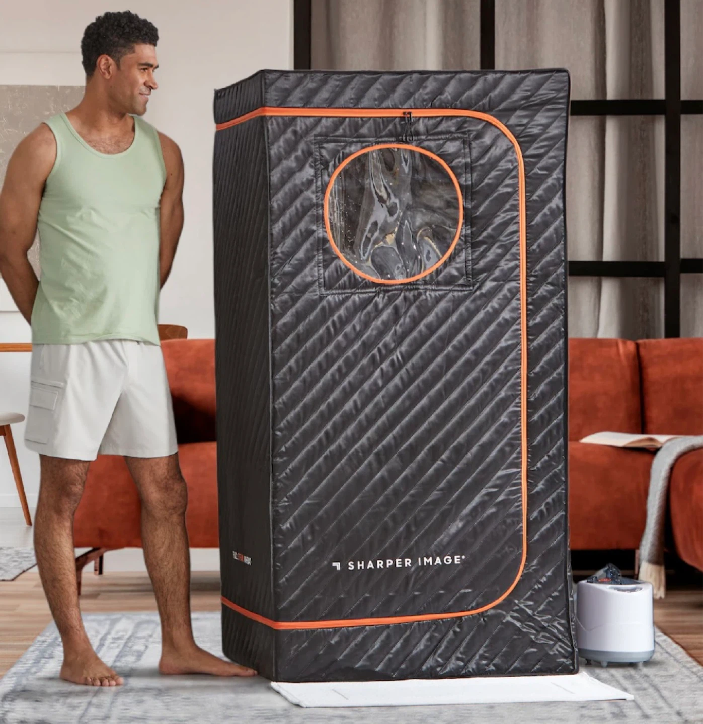 Sharper Image Steamer Sauna Portable Spa - photo 3