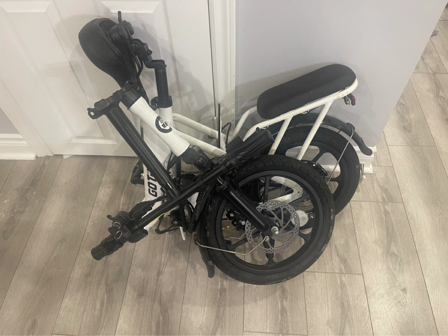 GOTRAX Electric Folding Bike - White - photo 4