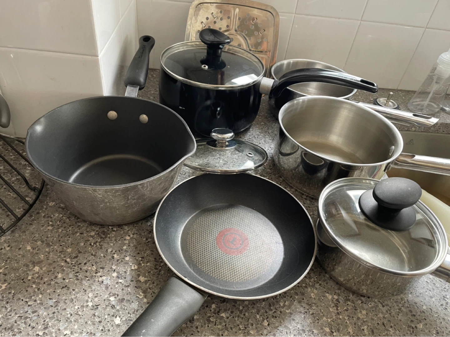 T-fal Stainless Steel Cookware Set - photo 4