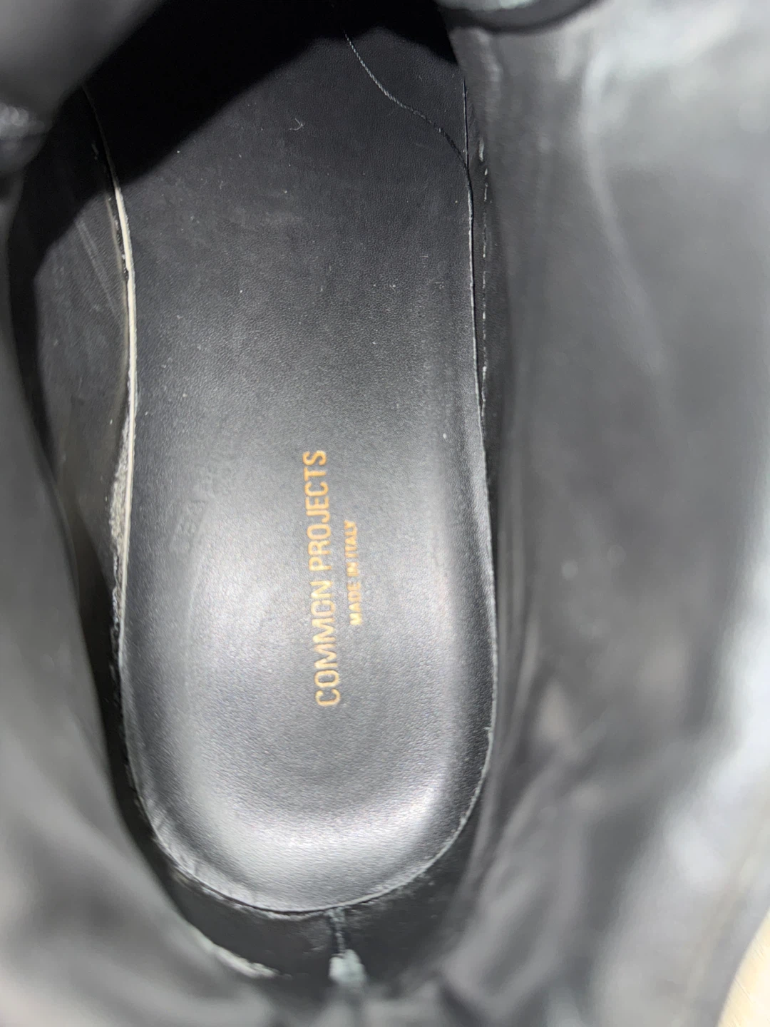 Common Projects B-Ball High Leather Sneakers Black Size 42 - photo 3
