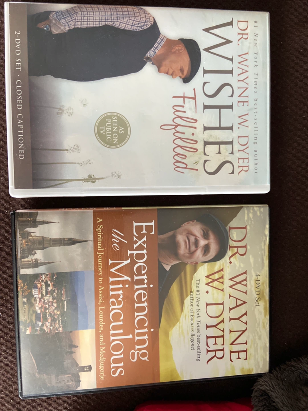 Two dr. Wayne Dwyer DVD sets  miracles and wishes fulfilled - photo 3