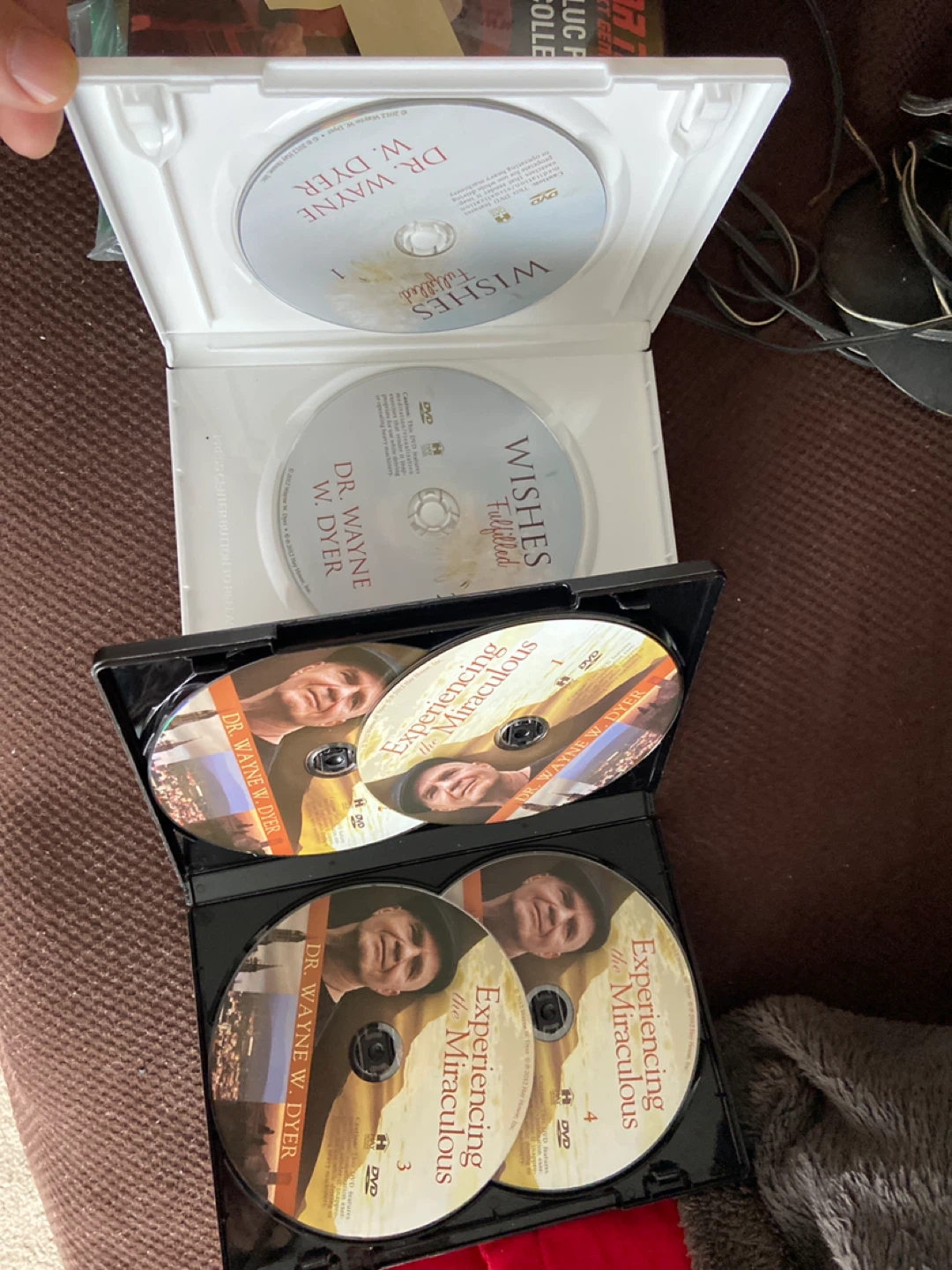 Two dr. Wayne Dwyer DVD sets  miracles and wishes fulfilled - photo 4