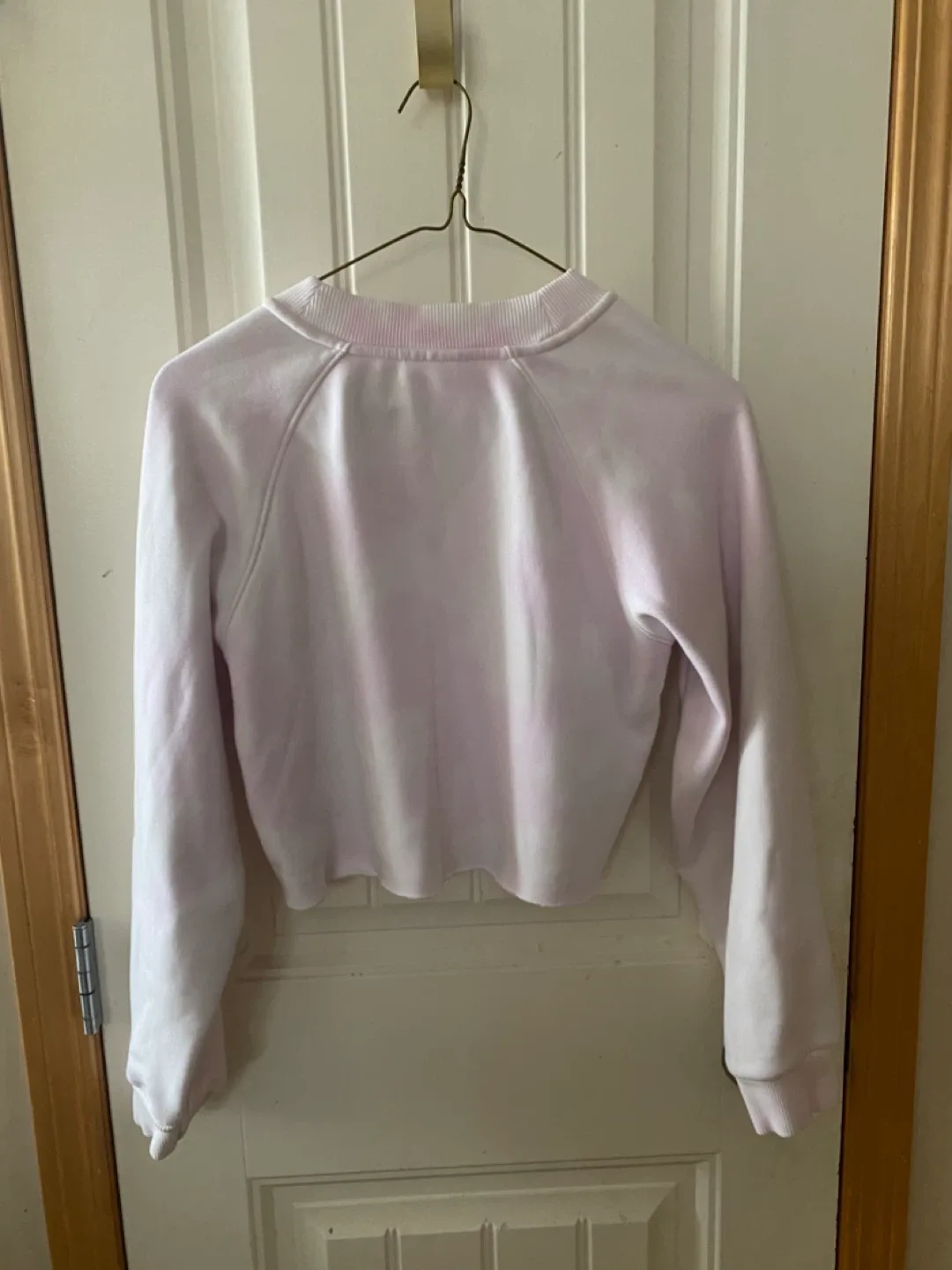 Sunday Best XXS Pink Cropped Sweatshirt - photo 5