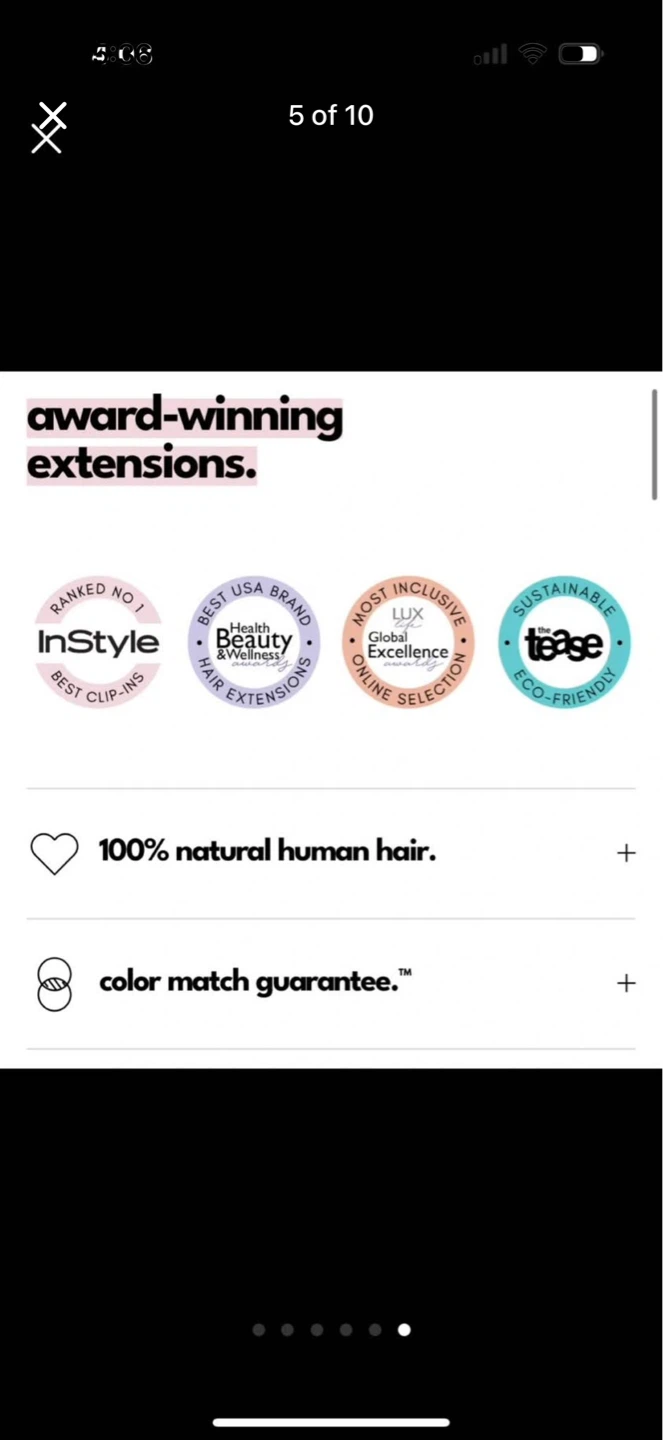 Irresistible Me 100% Natural Human Hair Clip in Extension - photo 5