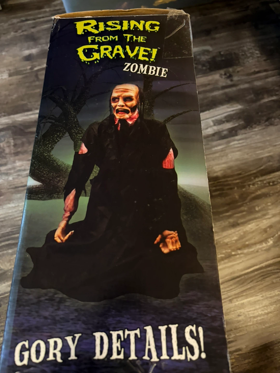 Spirit Halloween Rising From The Grave Zombie Animatronic - photo 3