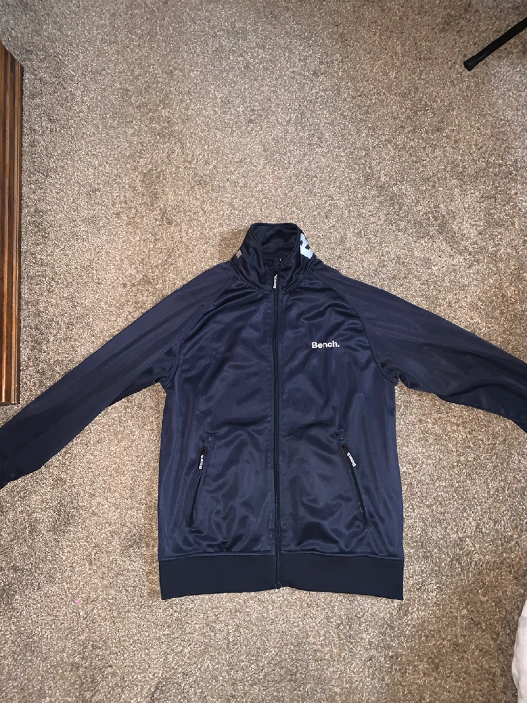 Bench Navy Track Jacket