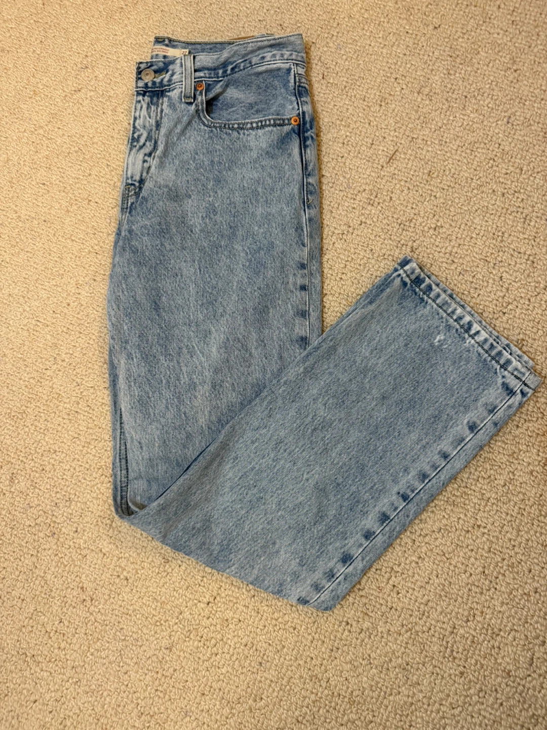 Levi's Low Pro Straight Jeans Size 27