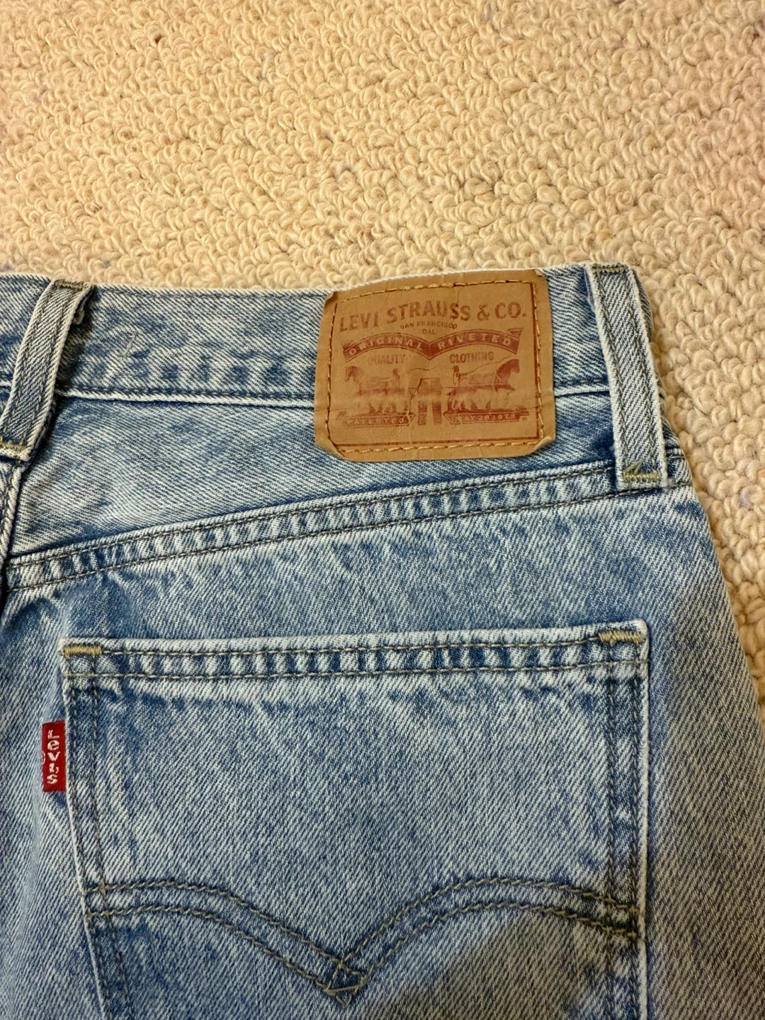 Levi's Low Pro Straight Jeans Size 27 - photo 2