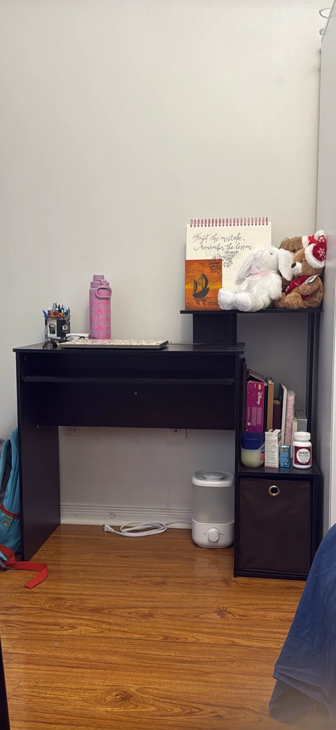Moving Sale!!! Dark Brown Computer Desk with Hutch