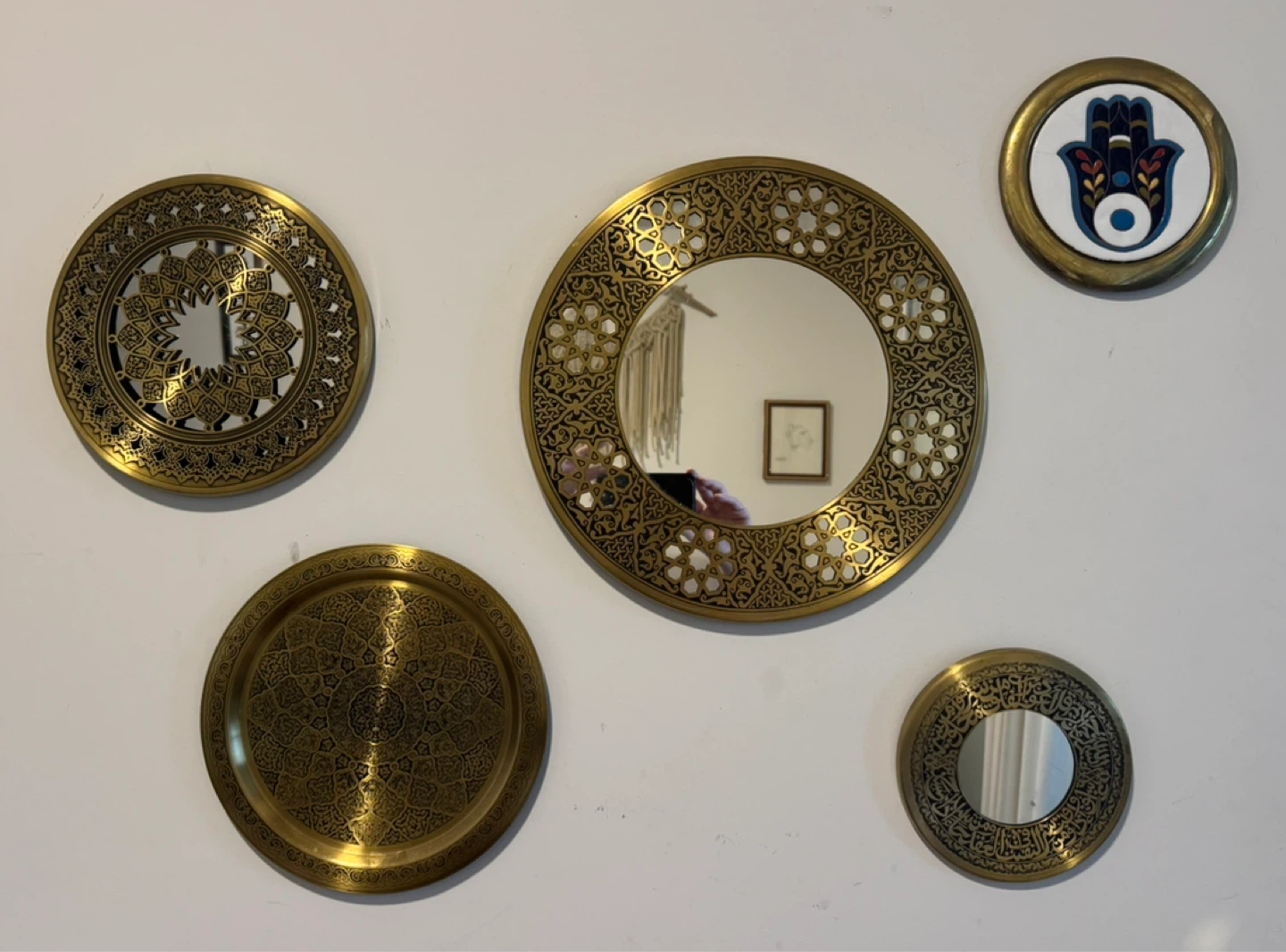 Wall Mirror & Tray Set - separate prices in description