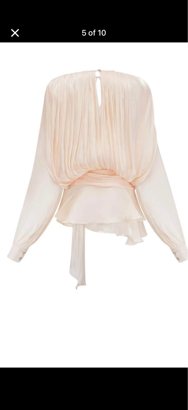 Zimmermann style Pleated Silk Dress - photo 5