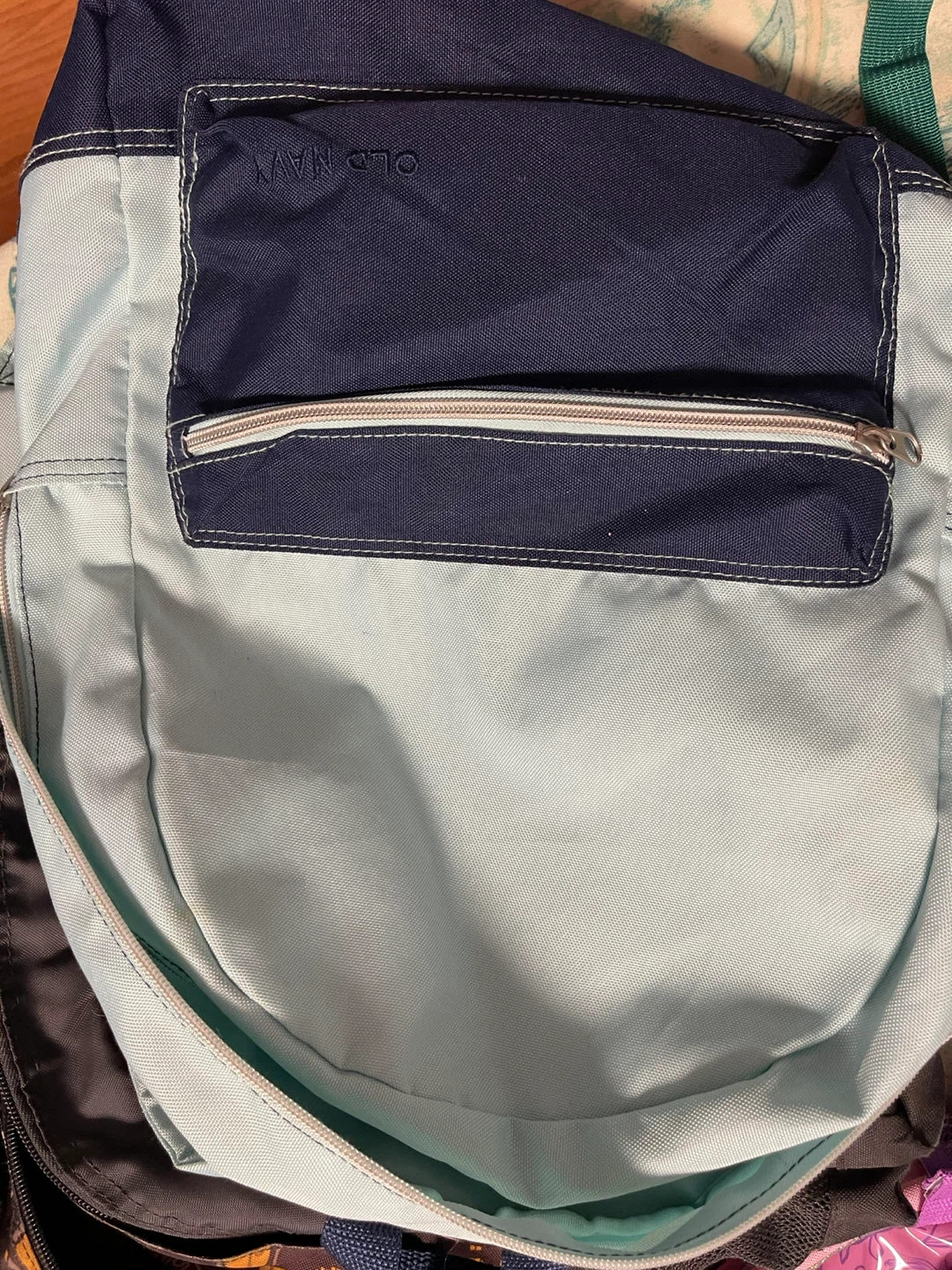 Old Navy Light Blue Backpack