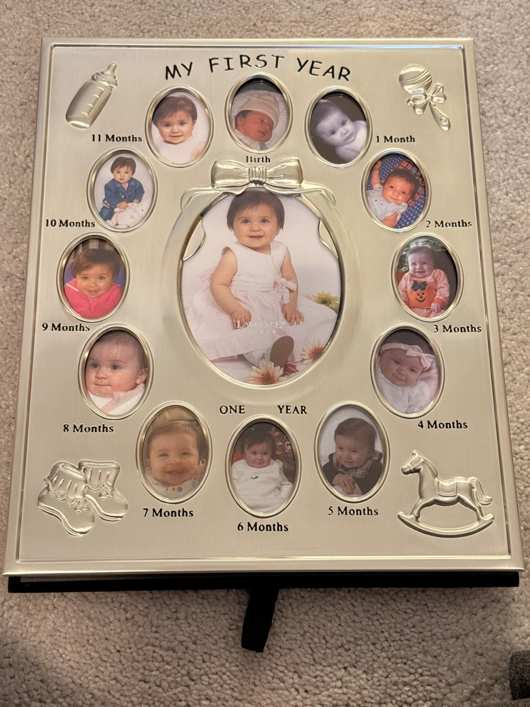 Lawrence Frames My First Year Photo Frame