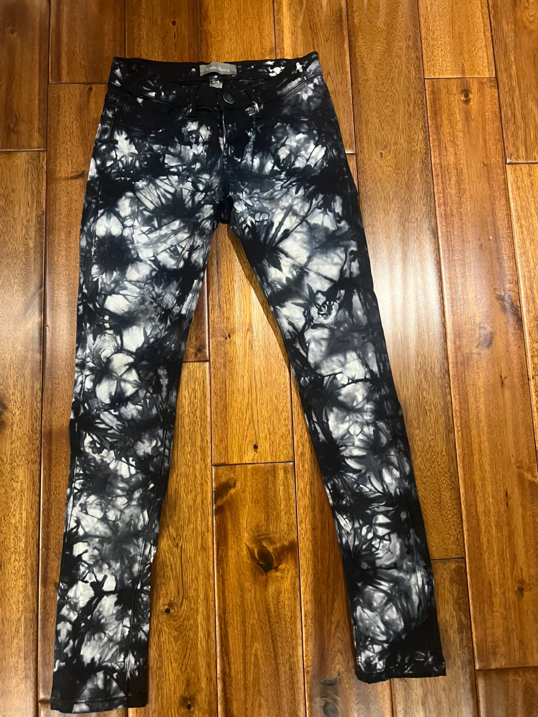Costa Blanca Tie-Dye Skinny Jeans Size 24 - photo 2