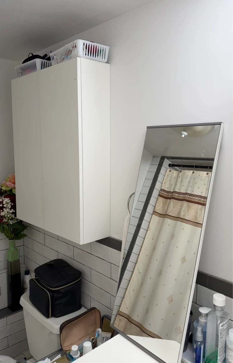IKEA LETTAN Mirror Cabinet - White, 36x6x37" - photo 3
