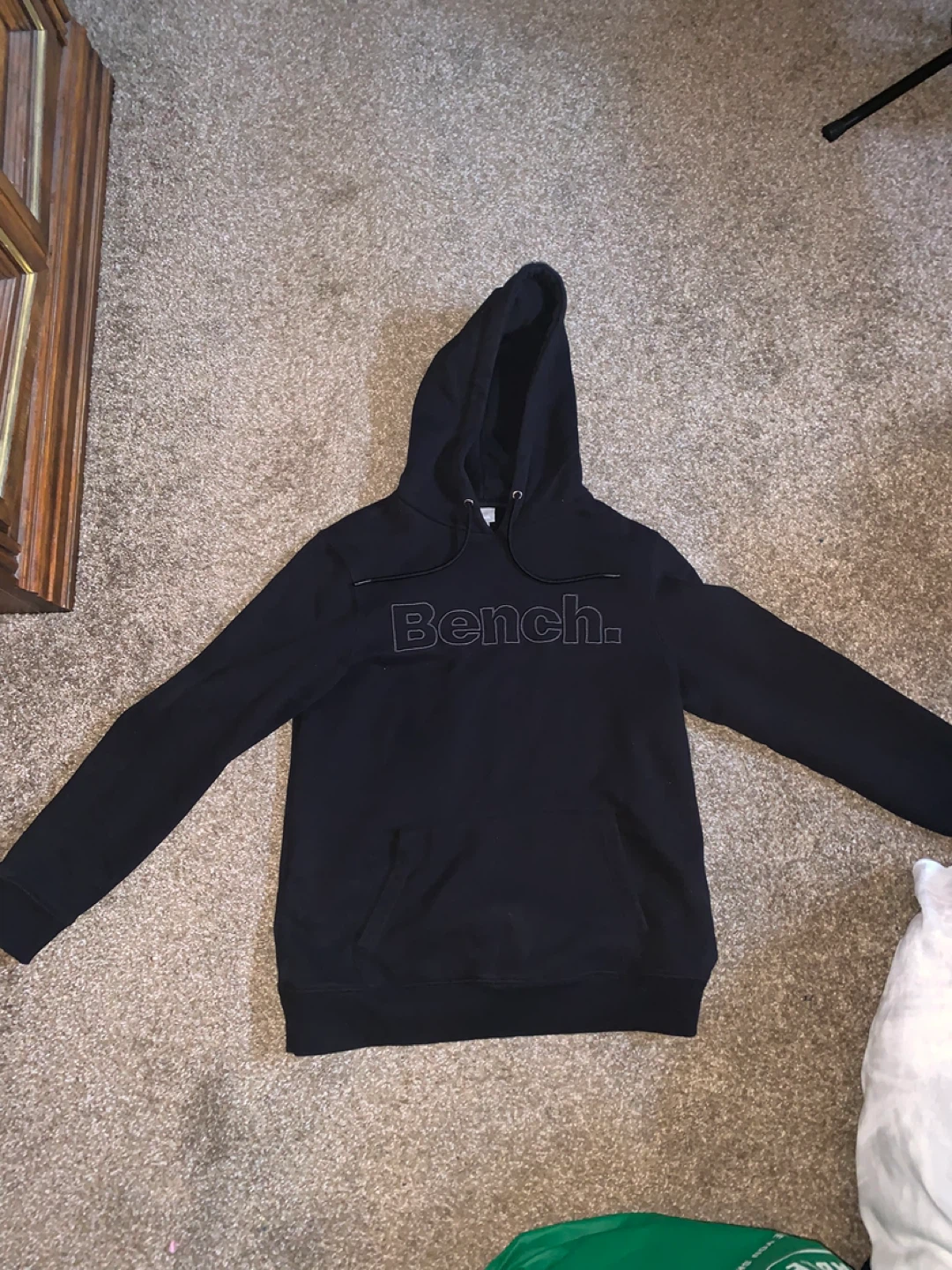 Bench Black on Black Hoodie Small