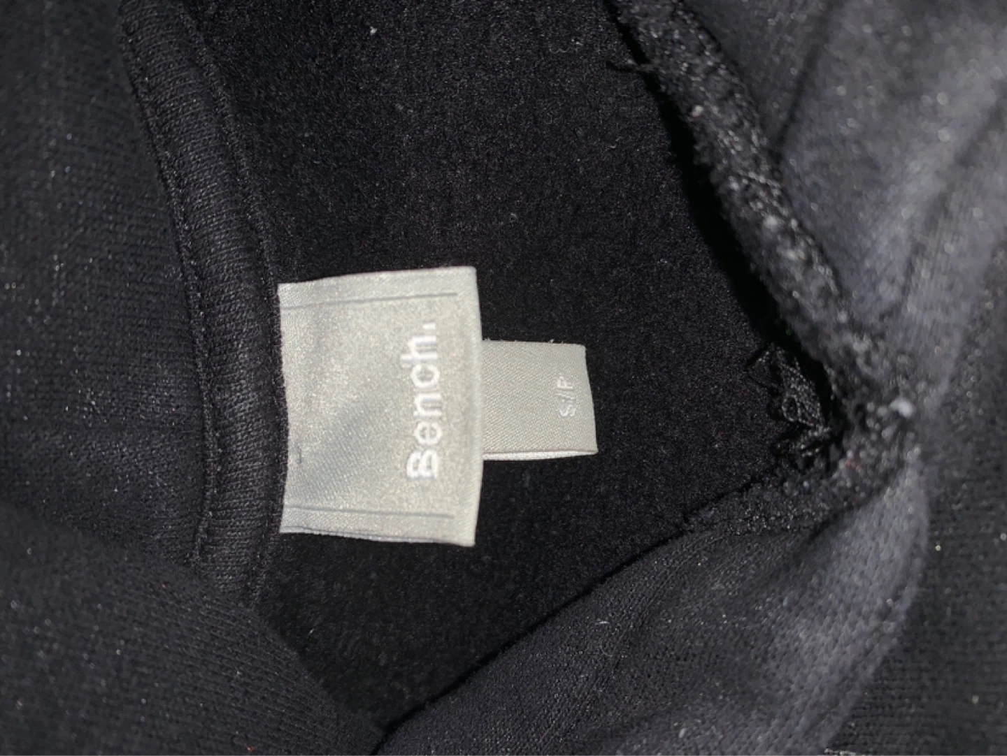 Bench Black on Black Hoodie Small - photo 3