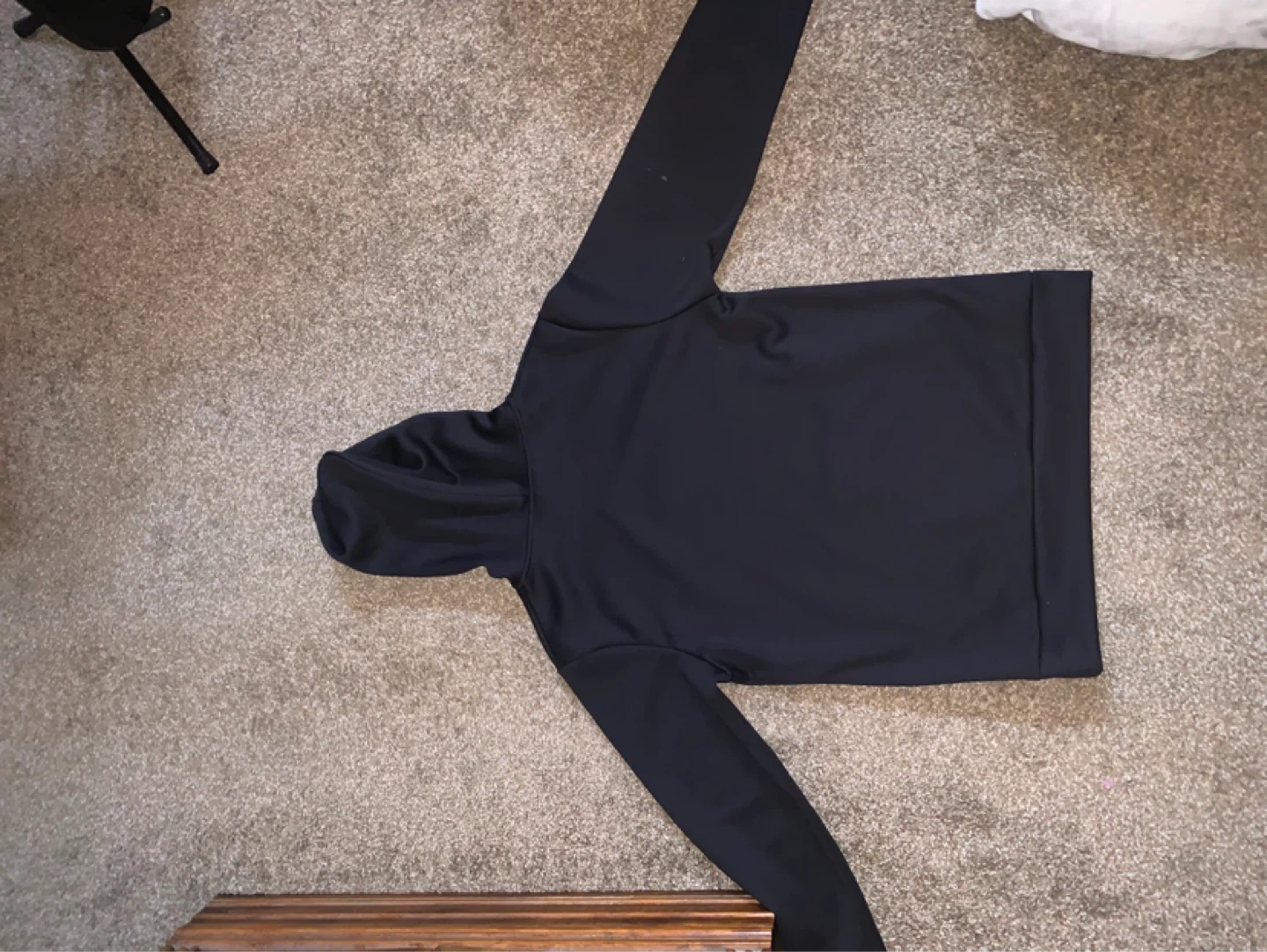 Bench White on Black Hoodie Small - photo 2
