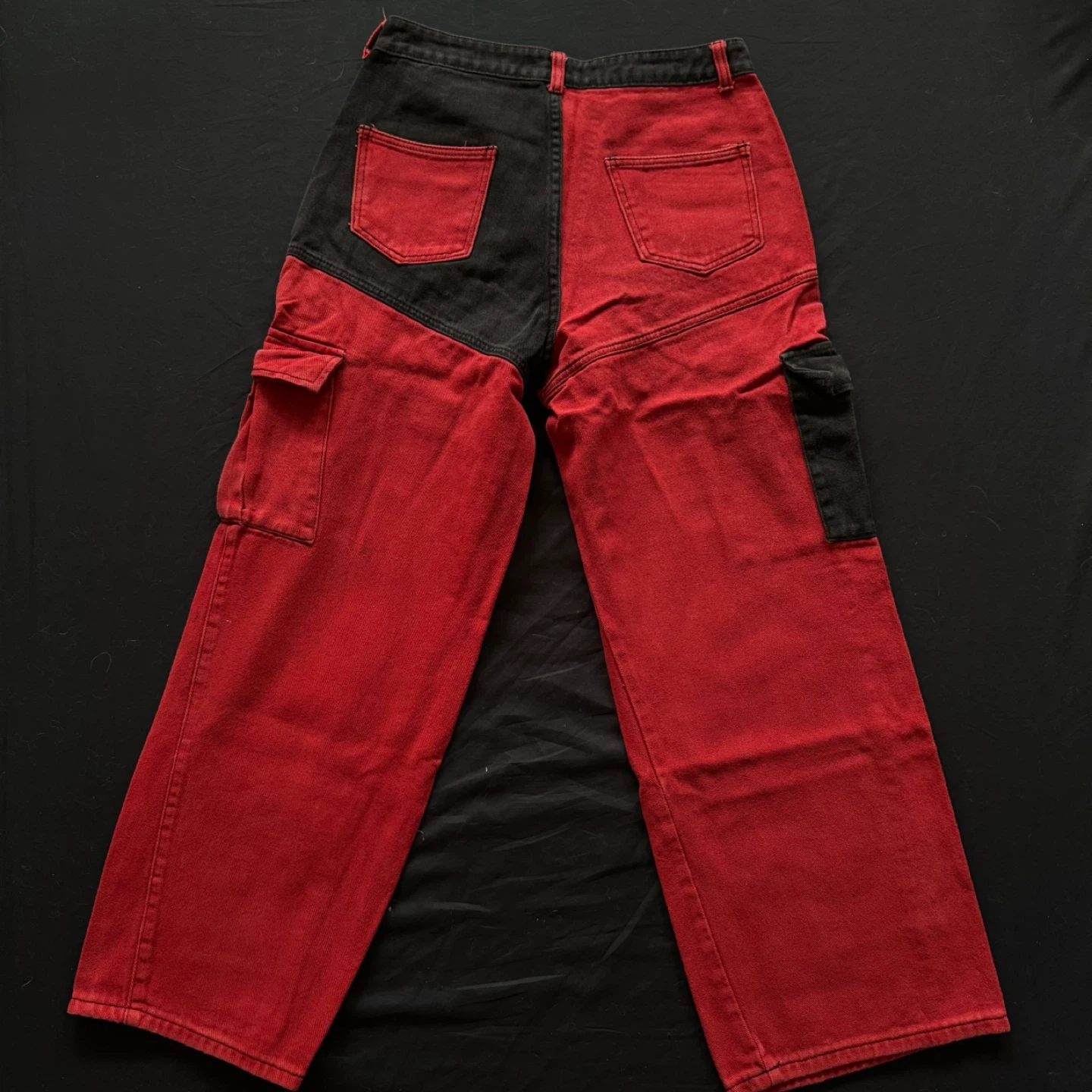 Colour-Blocked Cargo Pants - photo 2