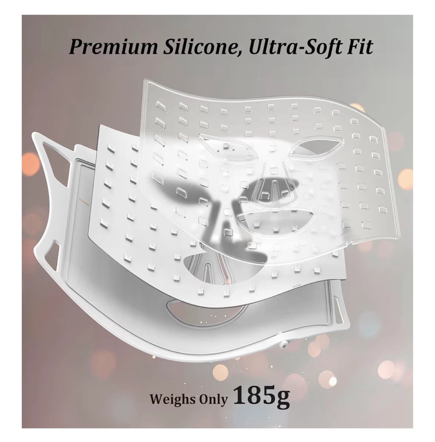 CUEME LED Light Therapy Mask (purple) - photo 5