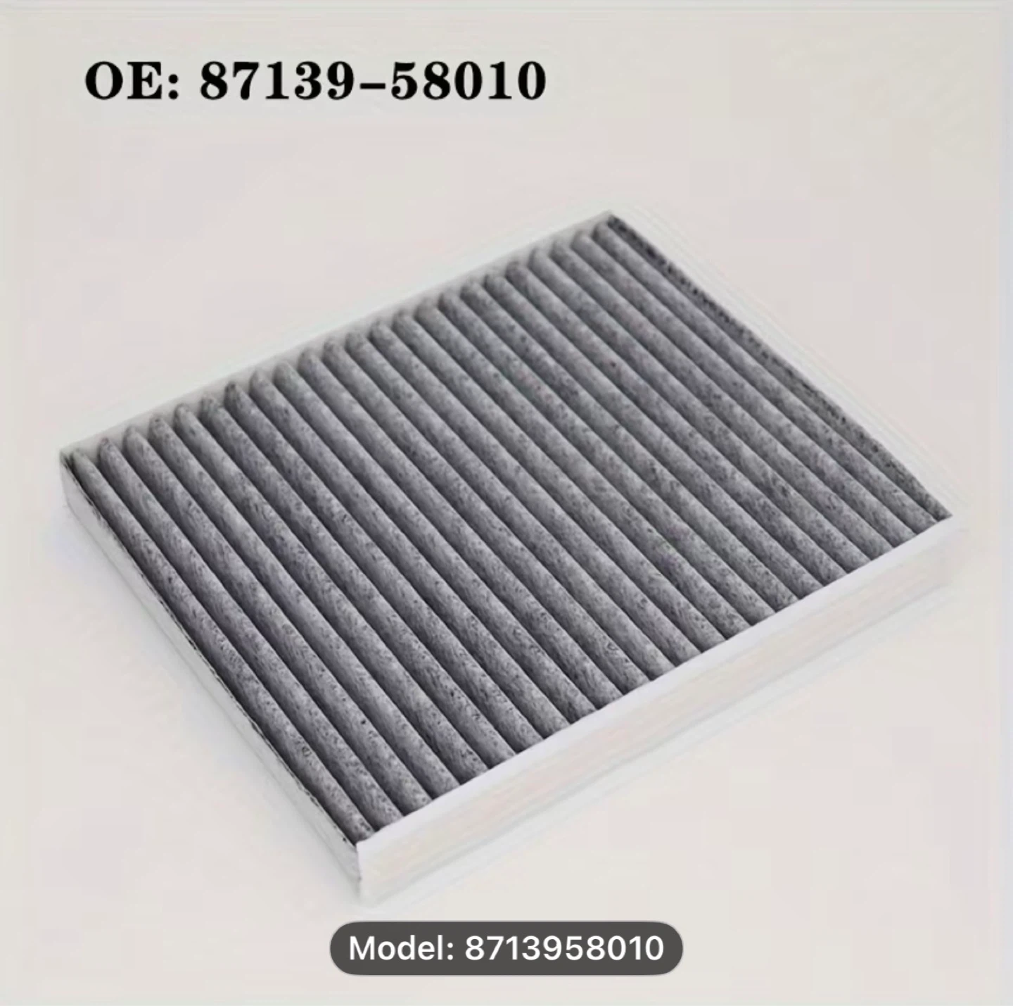 (1pc) Activated Carbon Cabin Air Filter