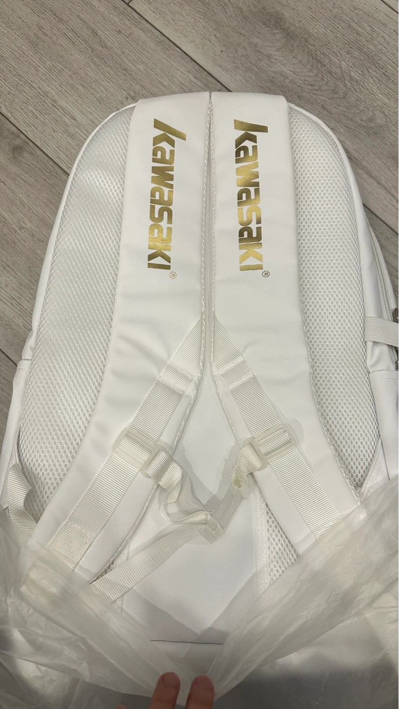 Kawasaki Sport Backpack - White & Gold