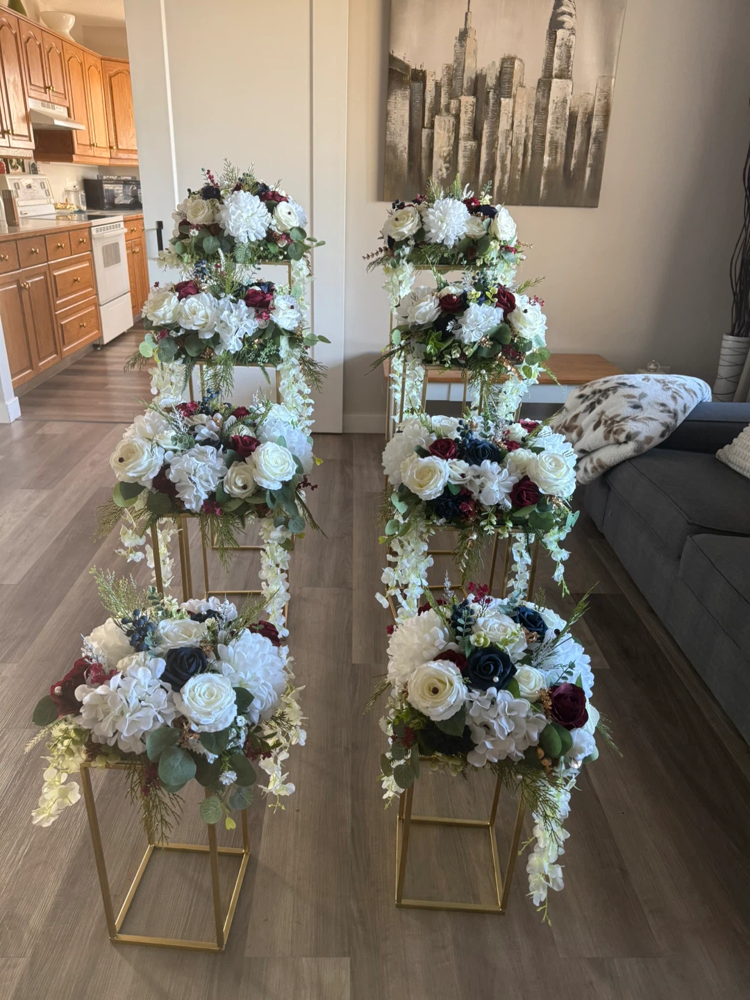 Artificial Floral Arrangements and Wedding Signs - photo 5